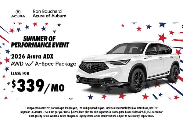 2026 Acura ADX AWD w/ A-Spec Package 