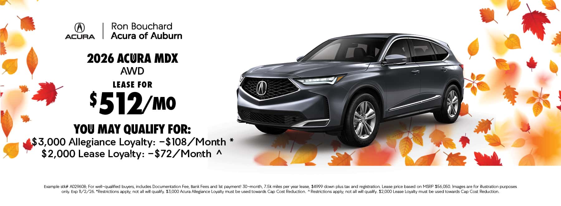 2026 Acura MDX AWD