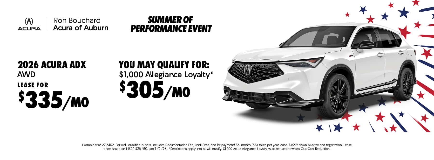 2026 Acura ADX AWD