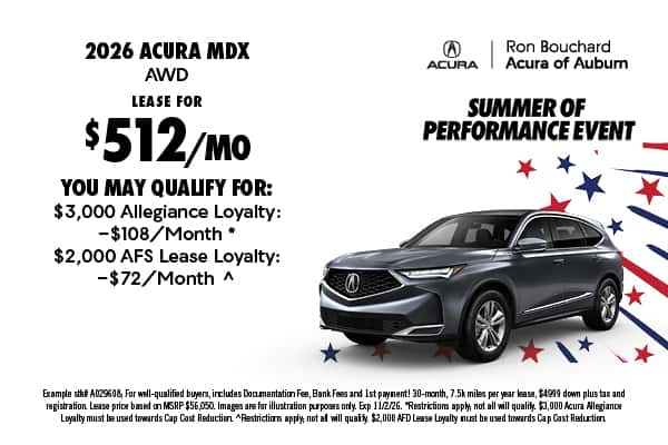 2026 Acura MDX AWD