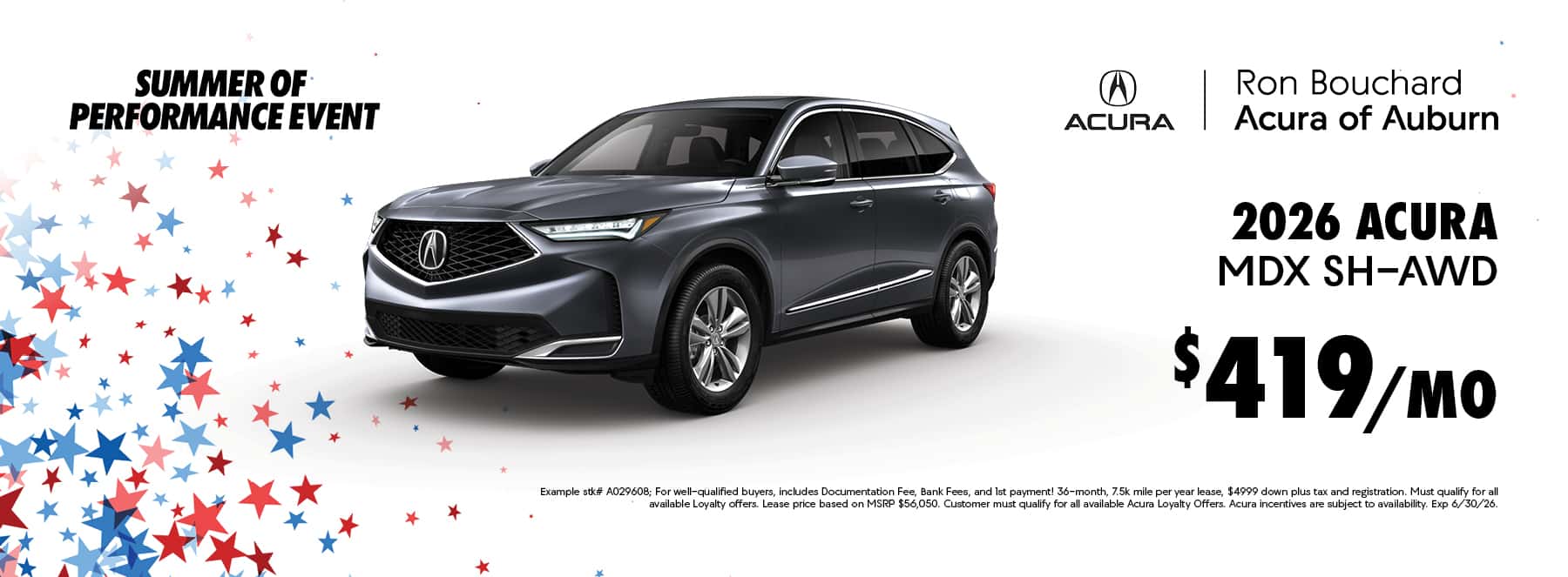 MDX Summer of Performance