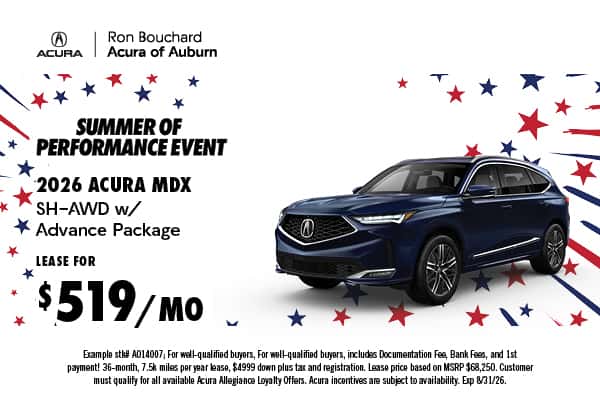 2026 Acura MDX Advance Package