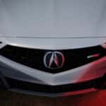 2026 Acura MDX top down white vehicle hood