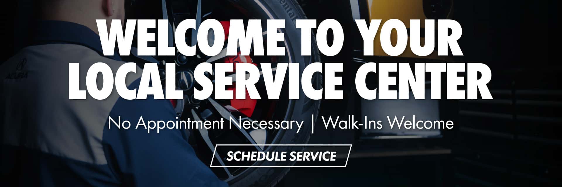No Appointment Necessary | Walk-Ins Welcome