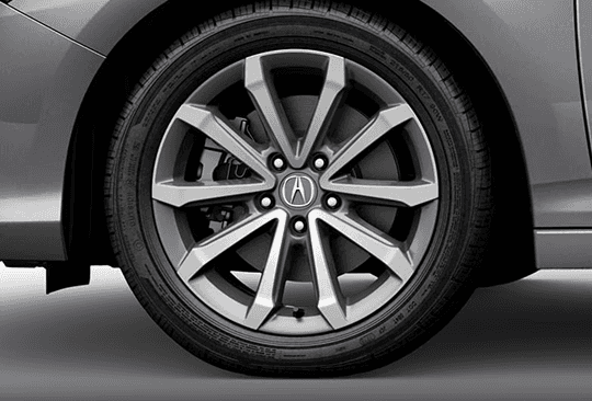 2026 Acura Integra 17-inch Silver Machine-Finish wheel