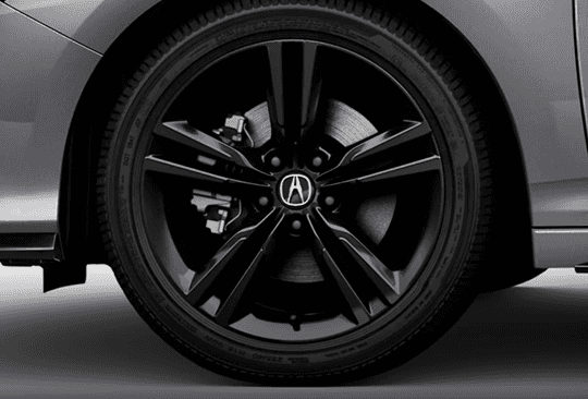 2026 Acura Integra 18-inch Berlina Black wheel