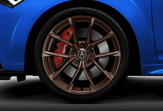 2026 Acura Integra 19-inch Lightweight Copper-Finish Accessory wheel