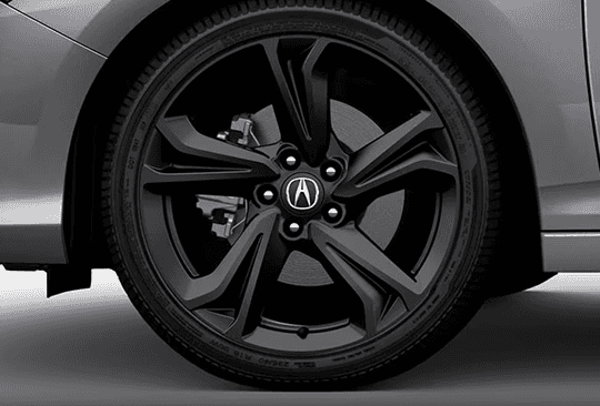 2026 Acura Integra 19-inch Matte Black Accessory wheel