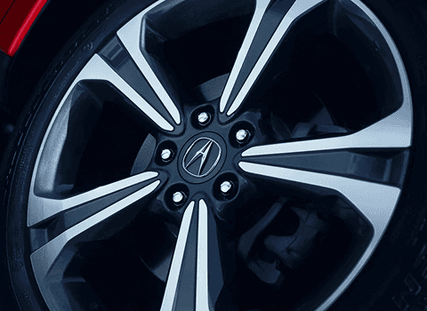 2026 Acura RDX multi-spoke alloy wheel closeup