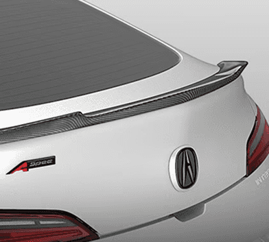 2026 Acura Integra Carbon Fiber Tailgate Spoiler accessory