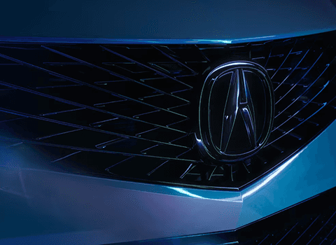 2026 Acura Integra Diamond Pentagon Grille closeup