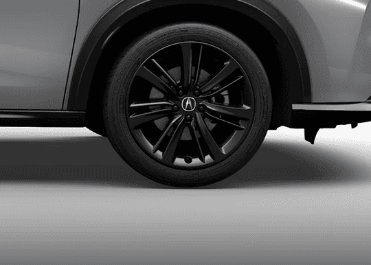 19-in Berlina Black Alloy Accessory Wheel for 2026 Acura ADX