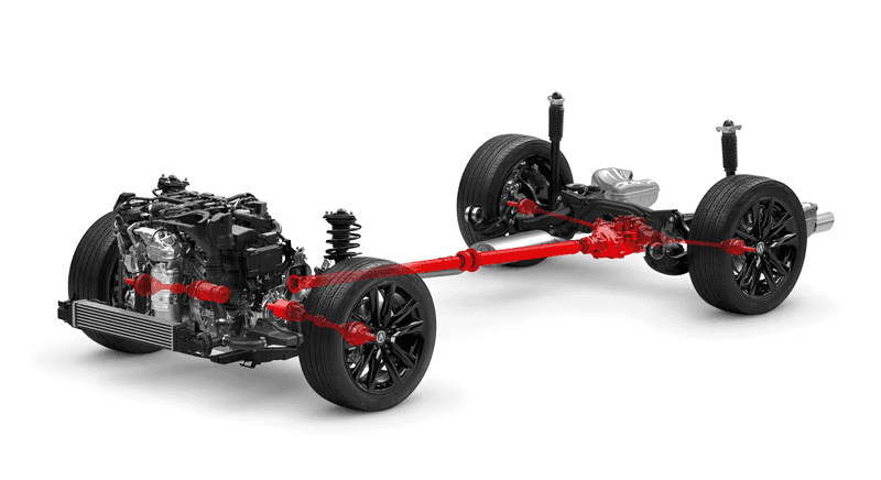 2026 Acura ADX AWD Drivetrain