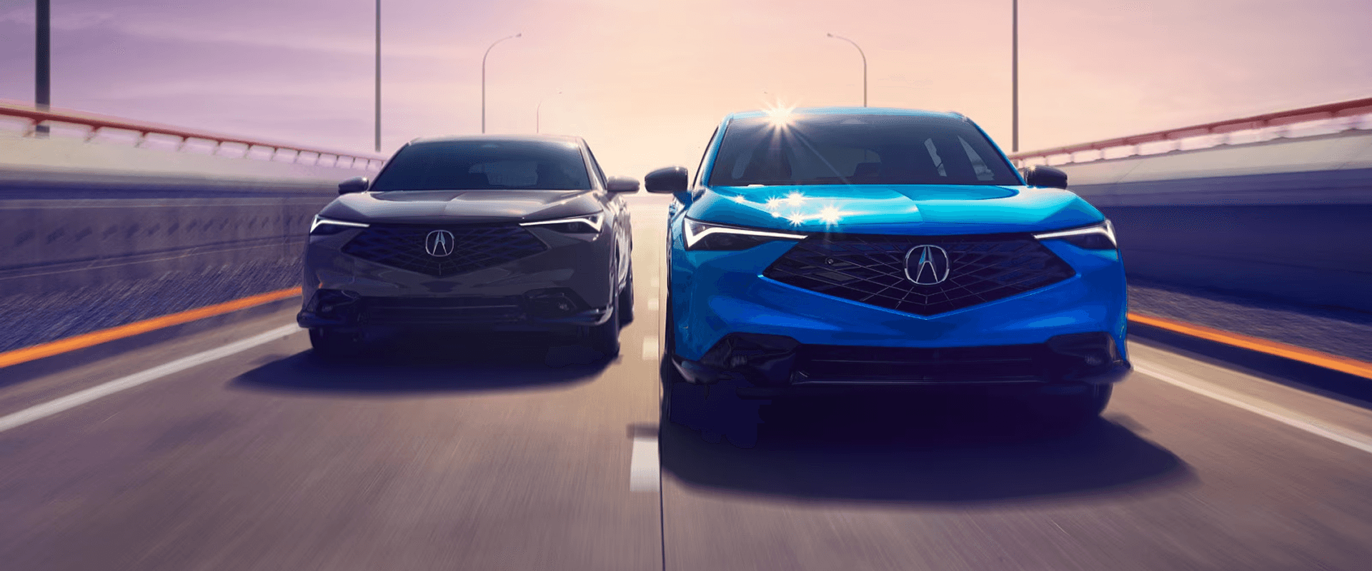 2026 Acura ADX rear view on the road