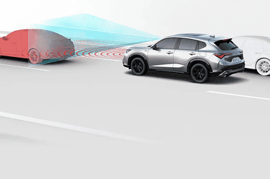 Collision Mitigation Braking System illustration