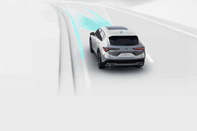 Road Departure Mitigation illustration