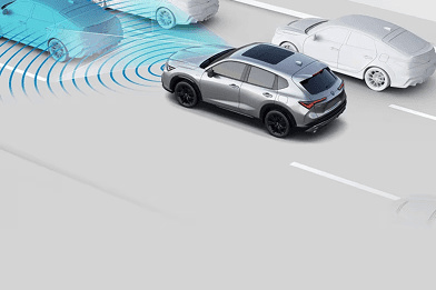 Traffic Jam Assist illustration