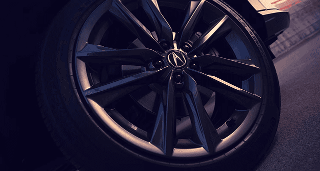2026 Acura ADX A-Spec Berlina Black alloy wheel close-up