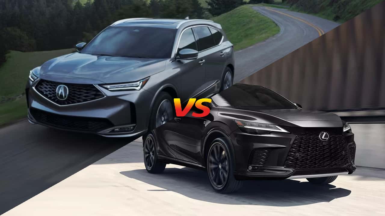 2026 Acura MDX vs 2026 Lexus RX