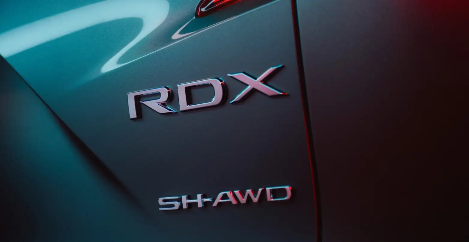 2026 Acura RDX rear emblem