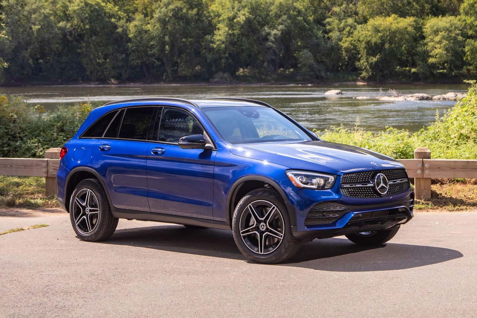 A Sexy 2021 Mercedes Benz GLC Class Bathing In The Sun
