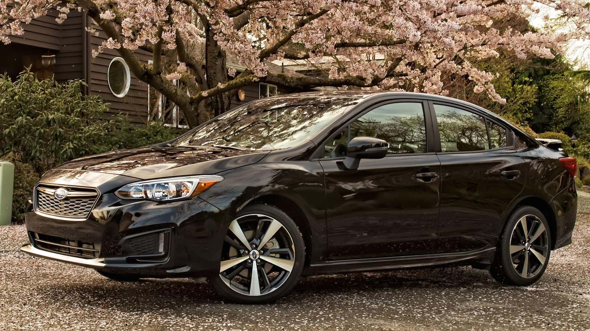 2017 Subaru Impreza Crystal Black Silica driver side view