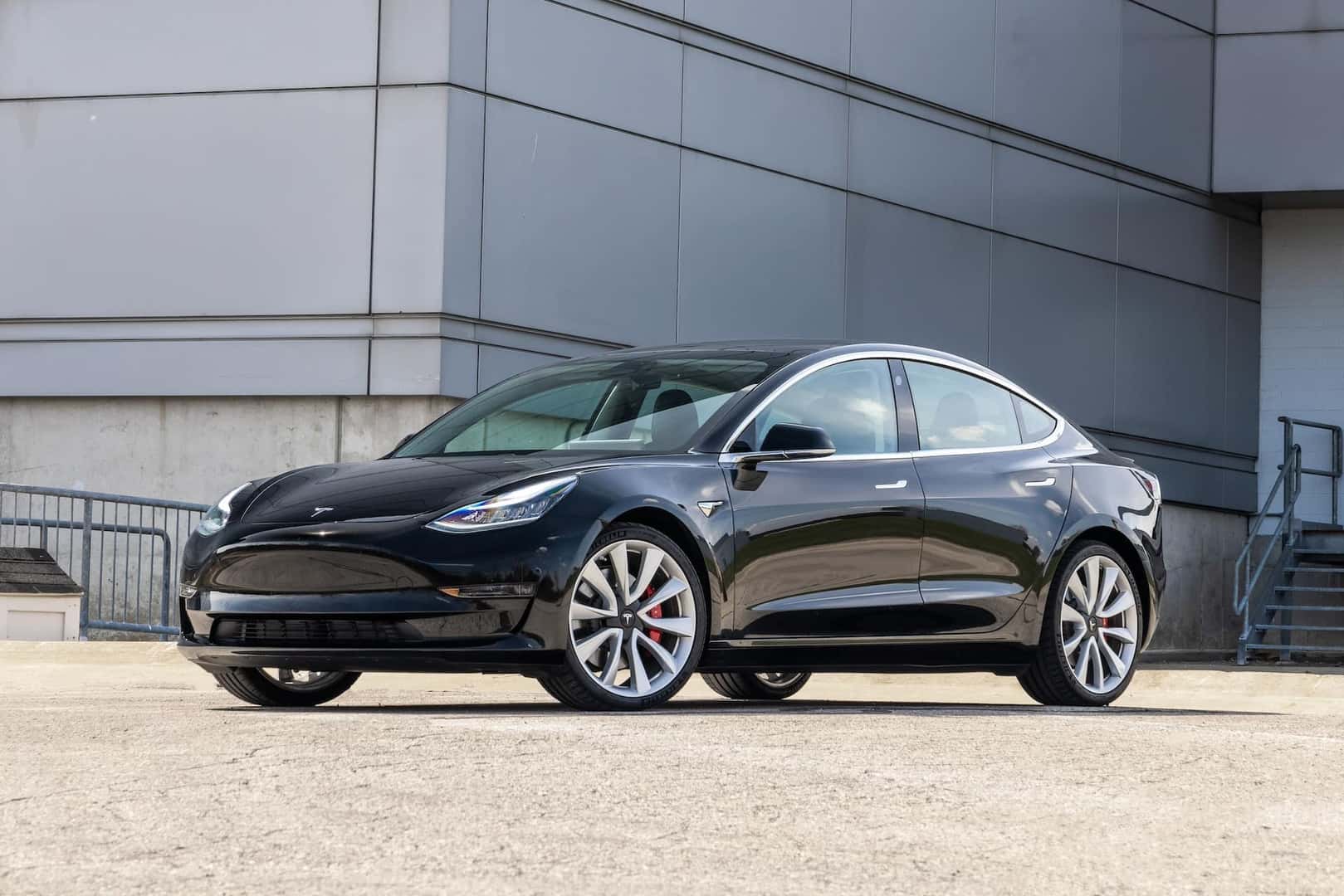 2019 Tesla Model 3 black