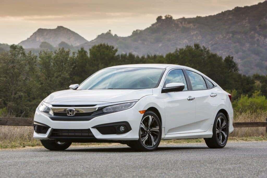 Used Honda Civic Sedan Front Side View