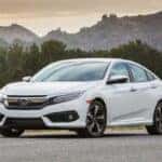 Used Honda Civic Sedan Front Side View