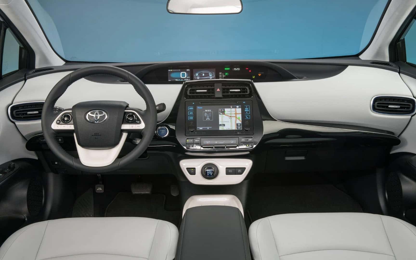 The Sterile Interior Of An Amazing, Well Cared For, Used Car