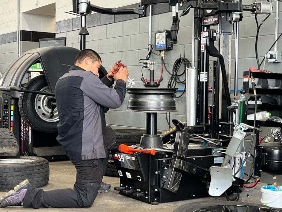 Alderman Automotive wheel service