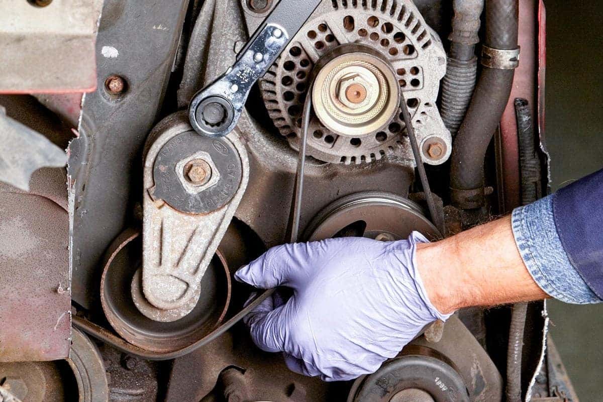 Serpentine belt replacement
