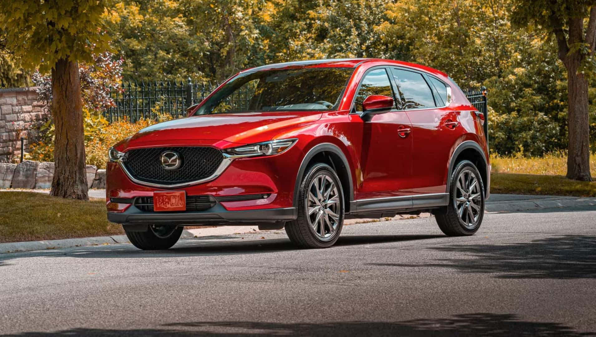 The Price Effective 2020 Mazda CX5, Riding Along A Park Street