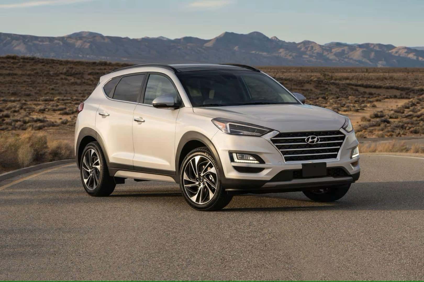 The Price Efficient 2020 Hyundai Tucson, Parked In A Vast Grassland