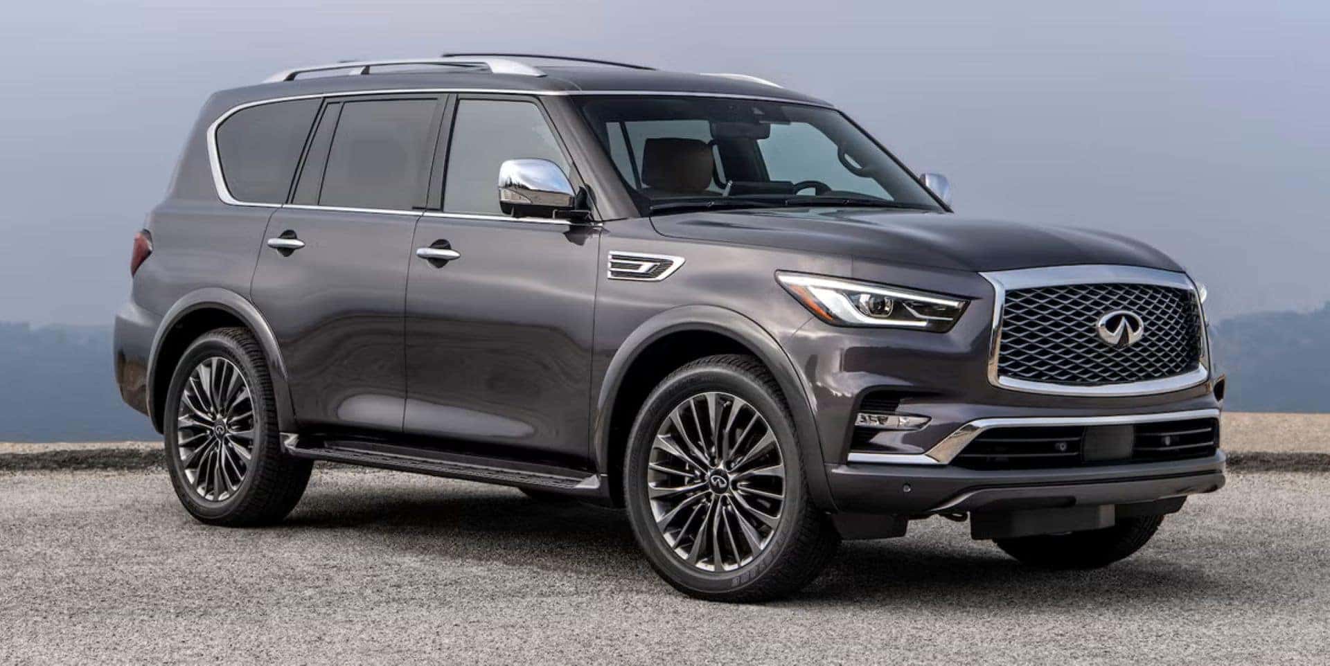A Fabulous Gray 2023 INFINITI QX80