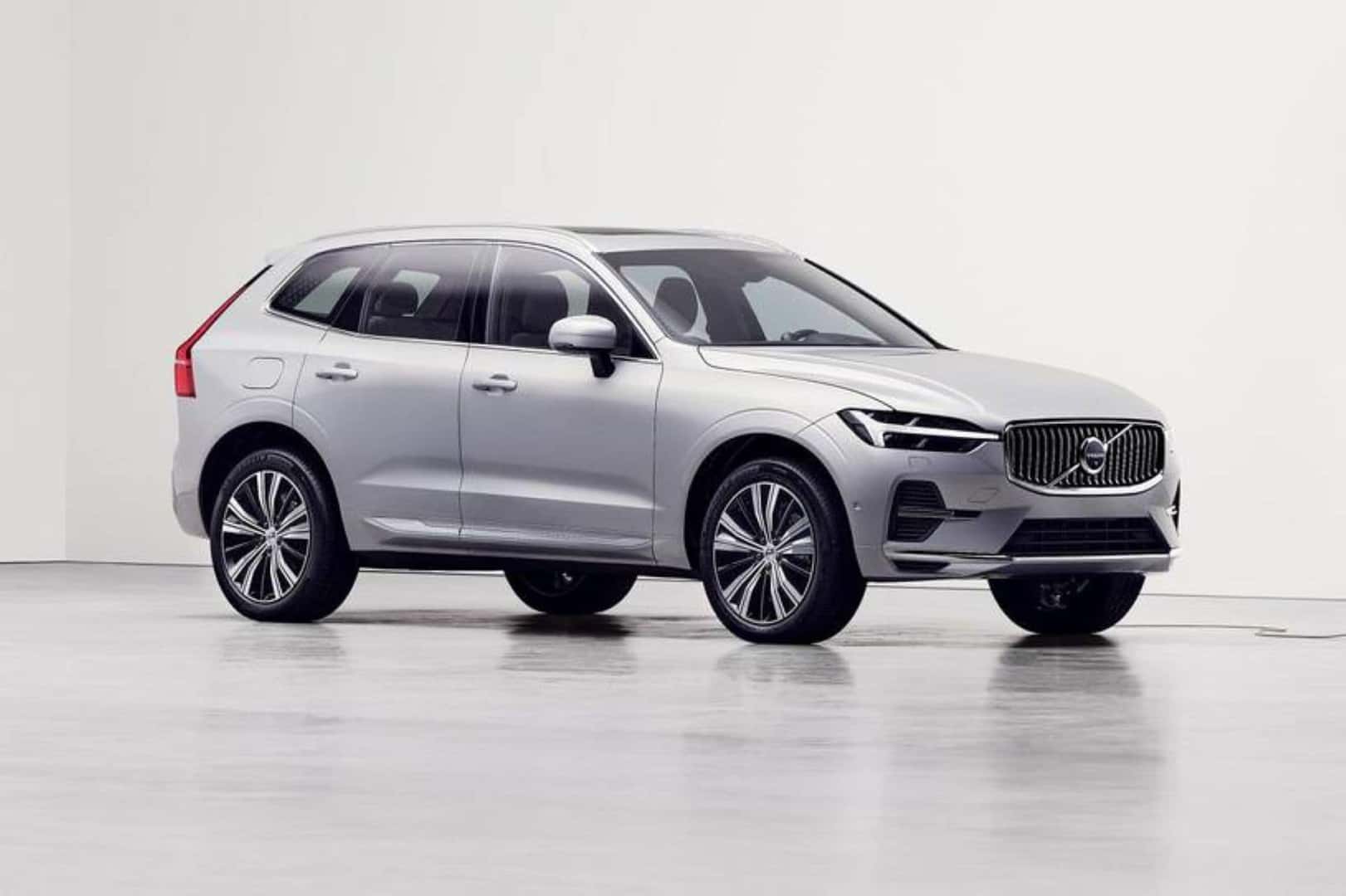 A Bright White Luxury Vehicle, 2023 Volvo XC60