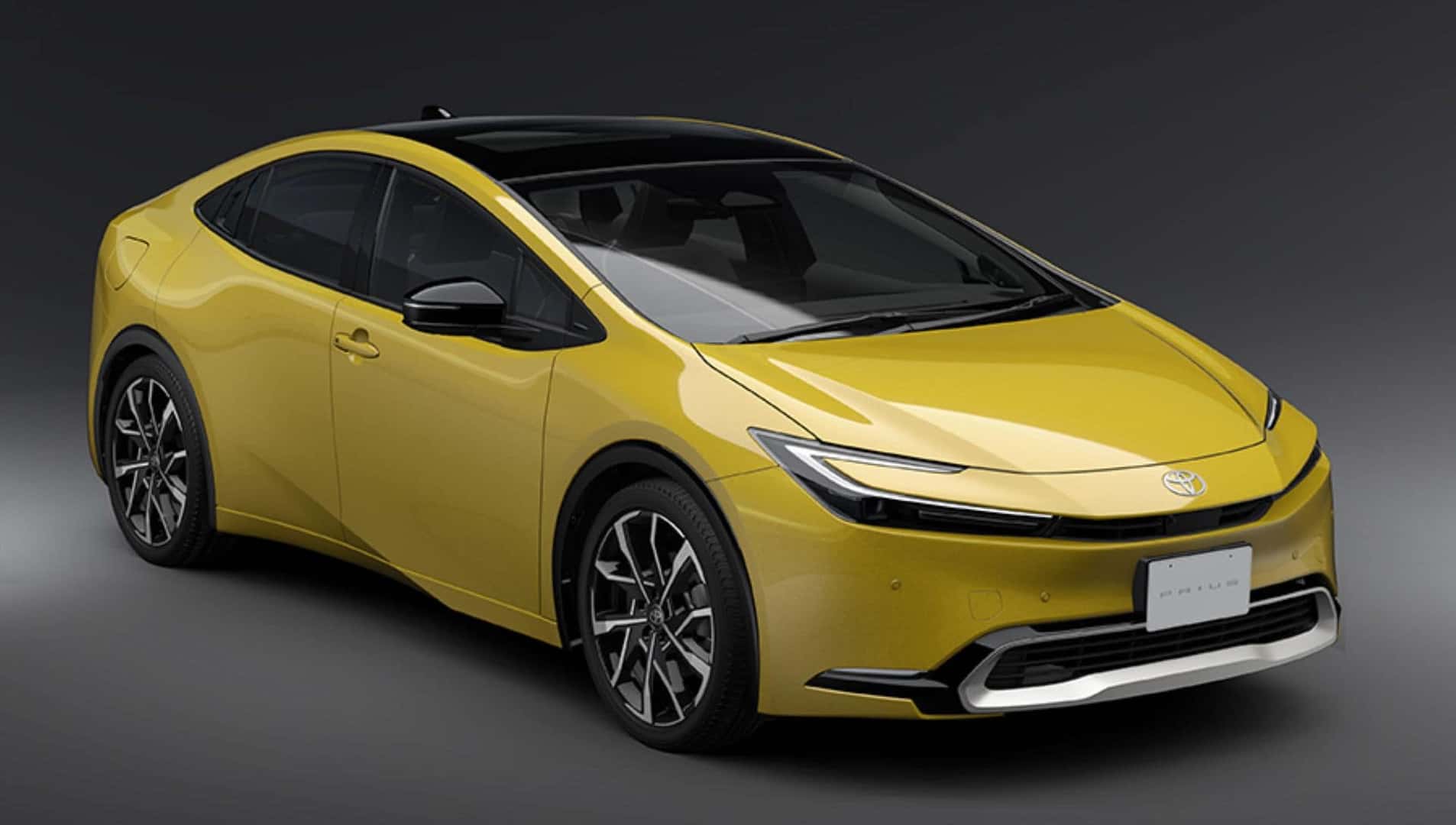 The Sexy Yellow Prius, So Electric And Powerful