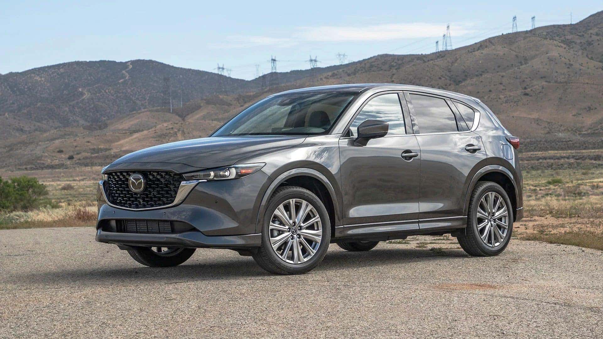 The Best Driving SUV: The 2023 Mazda CX-5 Turbo At The Edge Of A Glorious Landscape