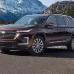 2022 Chevrolet Traverse Black Cherry Metallic