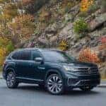 2022 Volkswagen Atlas in the fall
