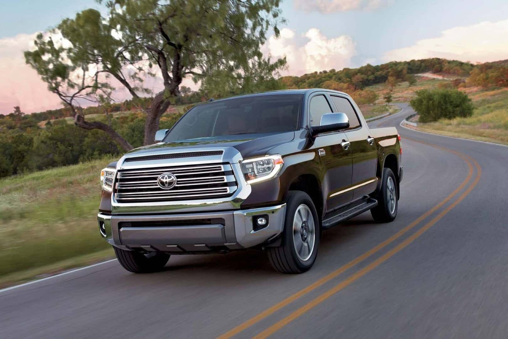The iSeeCar's Highest Ranked Truck, The Fashionable And Towing Dependable 2019 Toyota Tundra, Driving On The Serene Highway