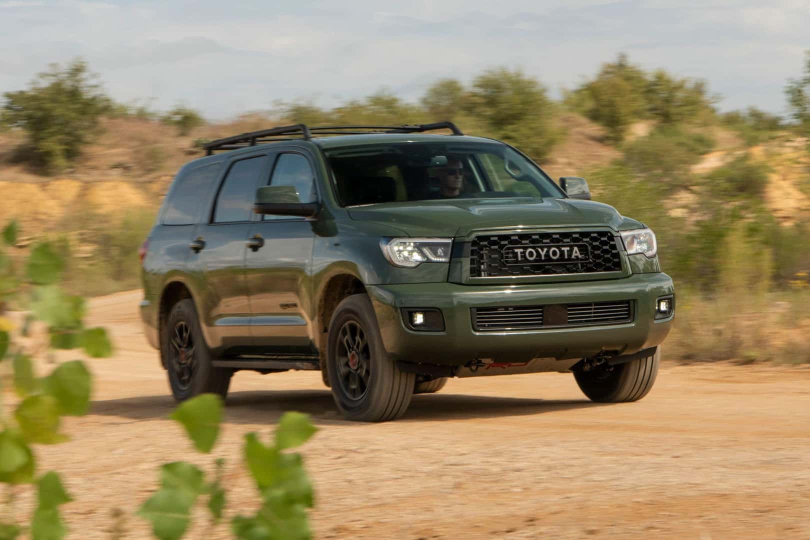 The Highly Ranked 2020 Toyota Sequoia TRD PRO, Performing Gloriously On The Desert's Off-Road