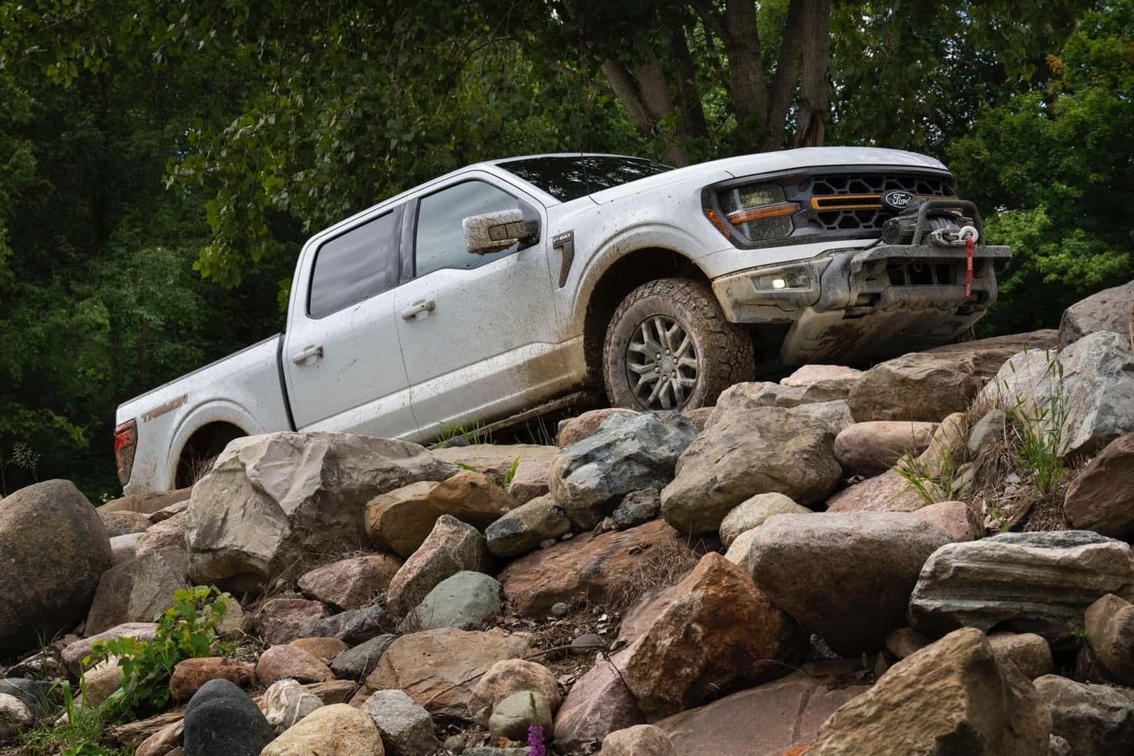 The Quality 2024 Ford F-150 Tremor, Trailing Through Rocky Terrain With Ease