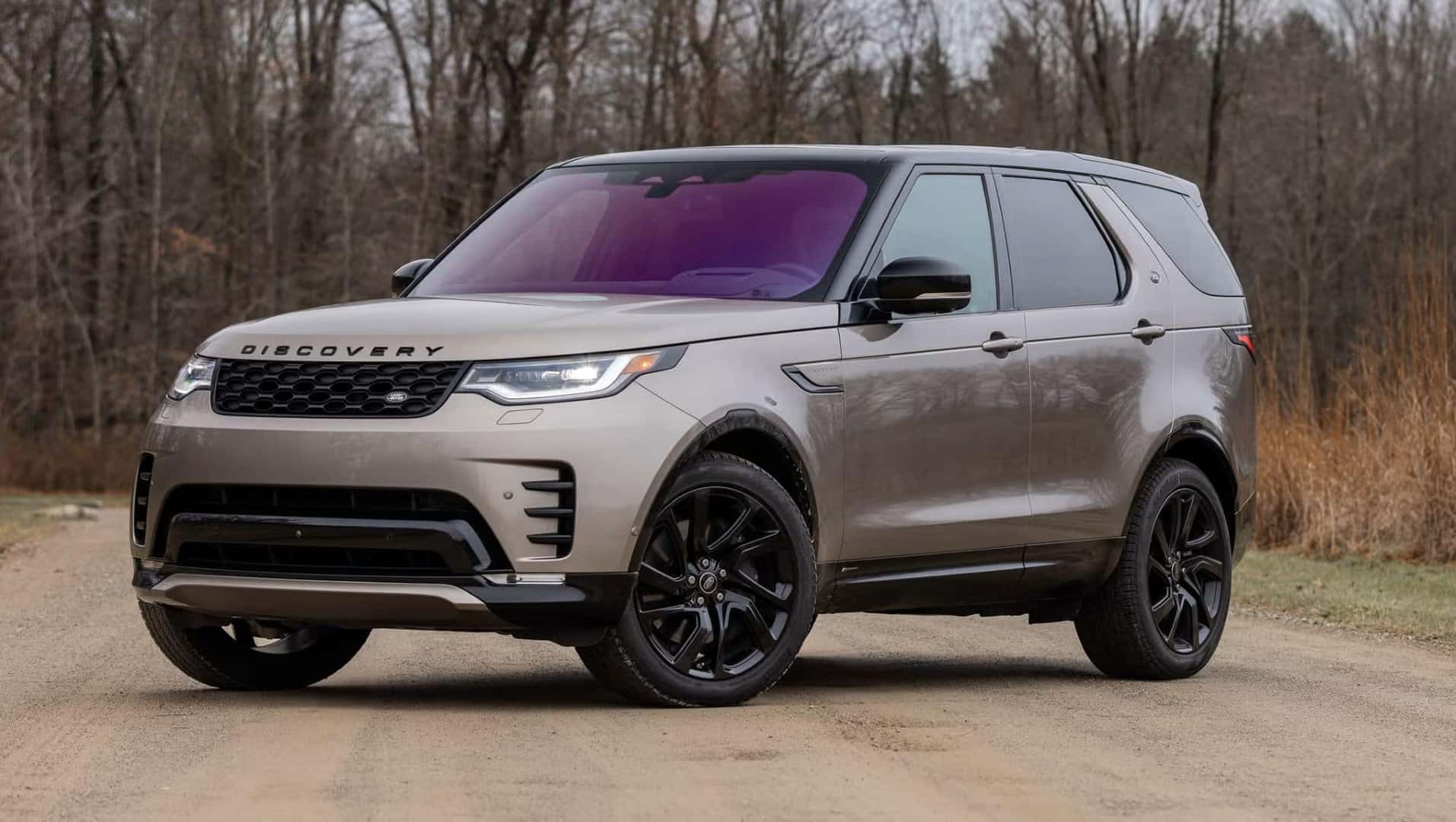 The Fabulously Designed Land Rover Discovery, Parked On The Forest's Edge