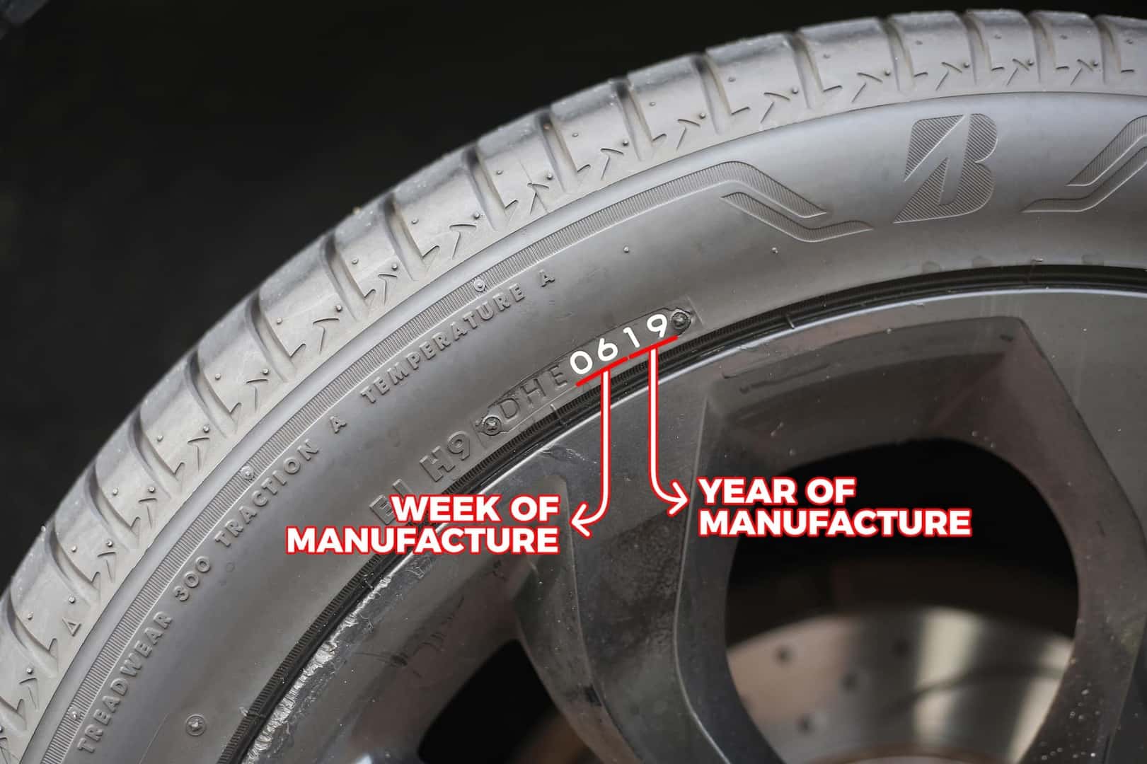 tire manufacture code reading