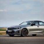 2022 BMW M340 gray side profile