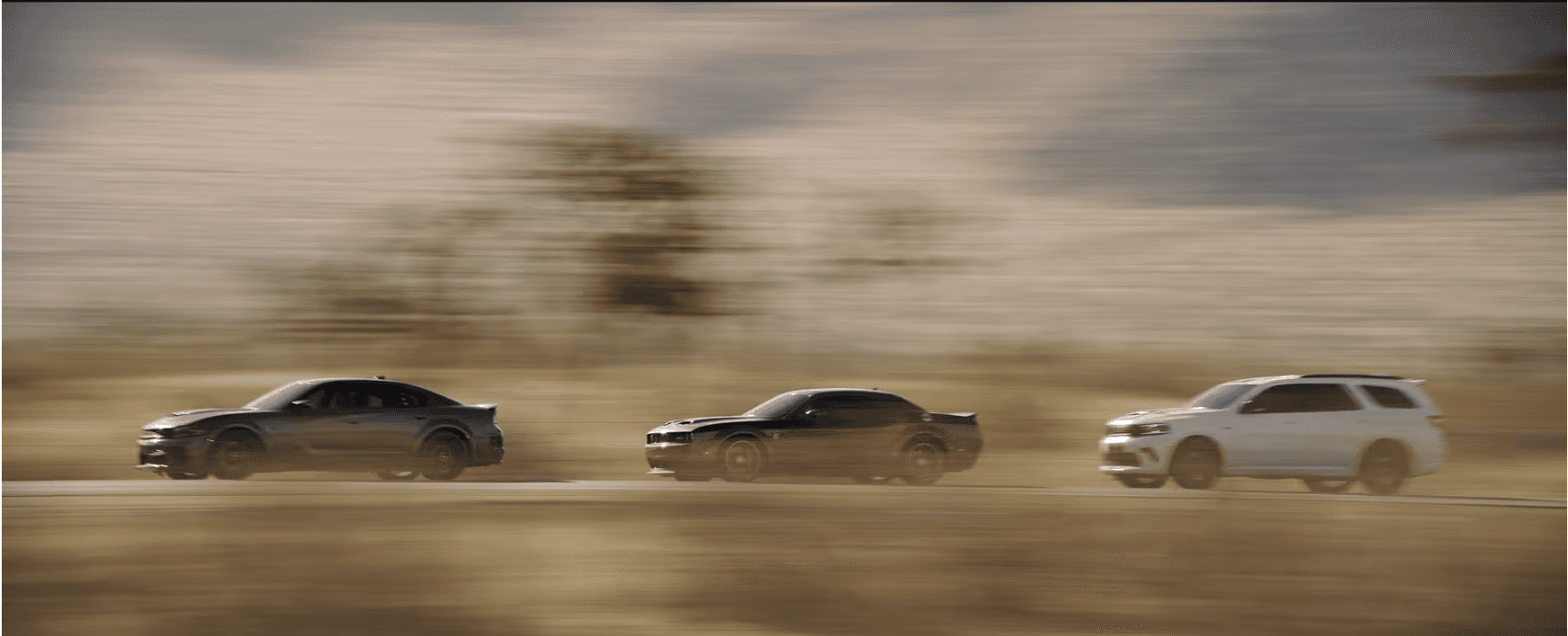 2022 Dodge Challenger Charger Durangos side profile