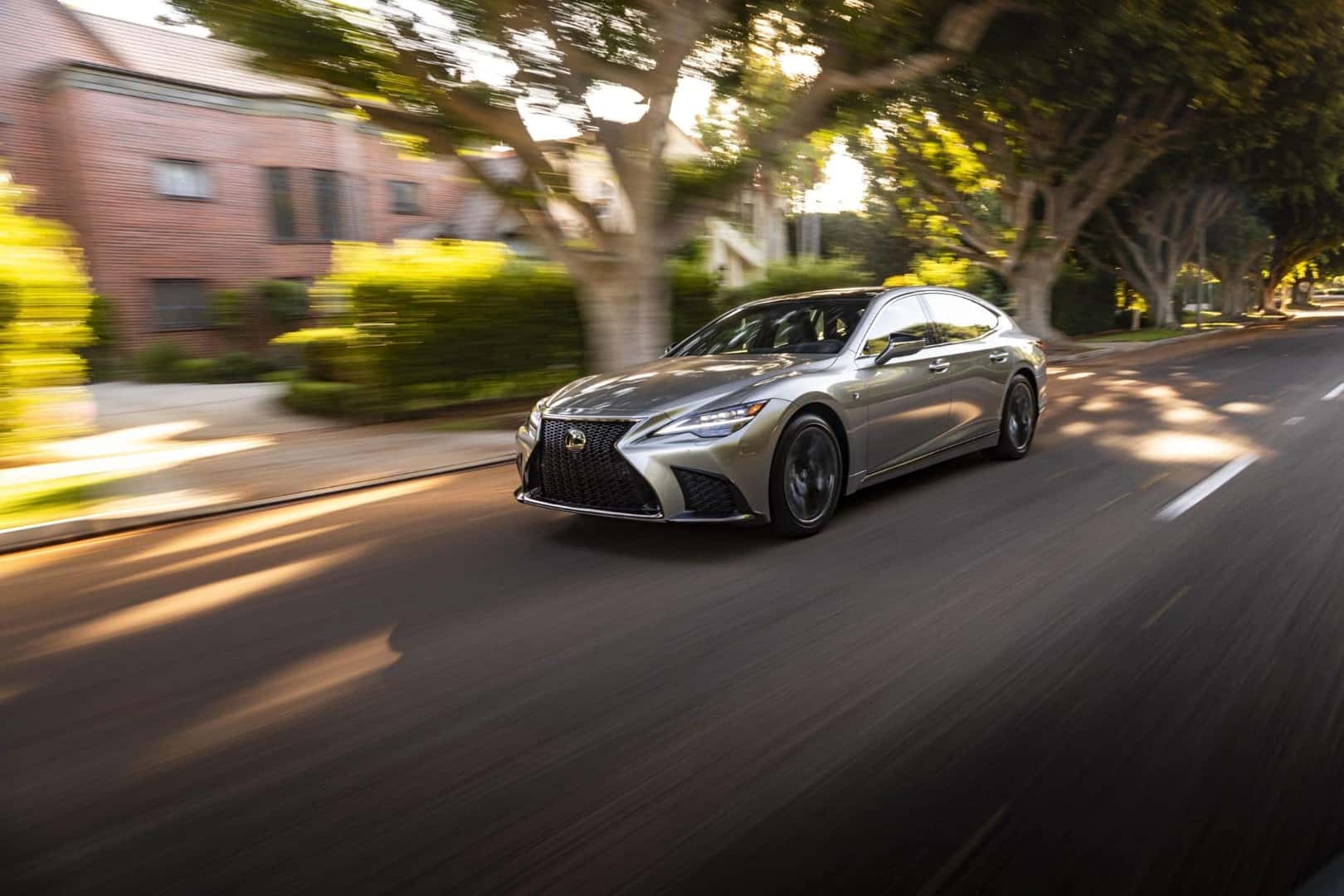2023 Lexus LS 500 F Sport in motion