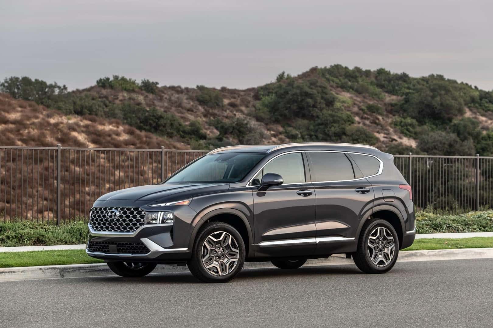 2021 Hyundai Santa Fe black