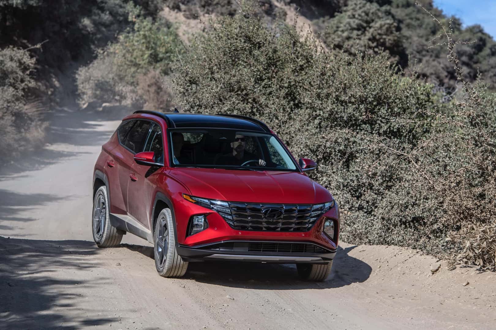 2022 Hyundai Tucson Front Profile View in Wilderness